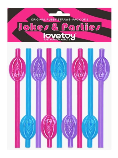 Lovetoy Original Pussy Straws 9 Pack 1